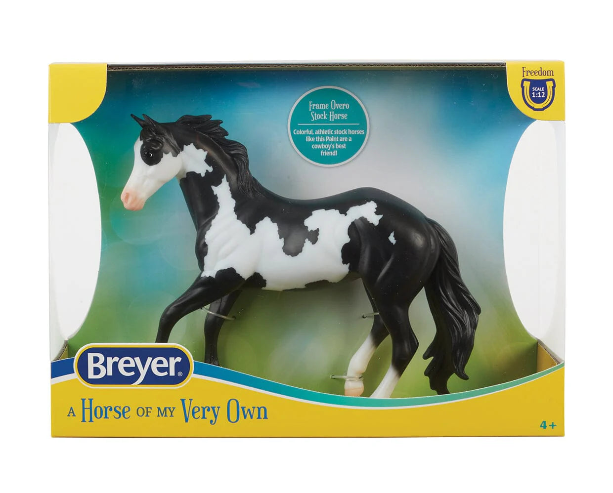 Breyer 10607 Black Frame Overo Stock Horse