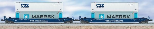Lionel 11870 CSX 2-Pack #620351 and #620352 All-Purpose Husky Stack