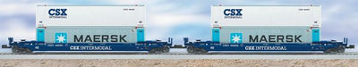 Lionel 11870 CSX 2-Pack #620351 and #620352 All-Purpose Husky Stack