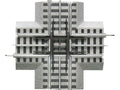 Lionel 12019 - FasTrack 90 Degree Crossover Track