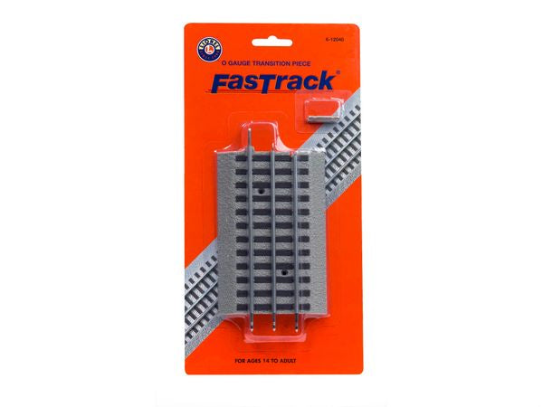 Lionel 12040 - FasTrack Transition to Lionel O Gauge 5" Str. Track