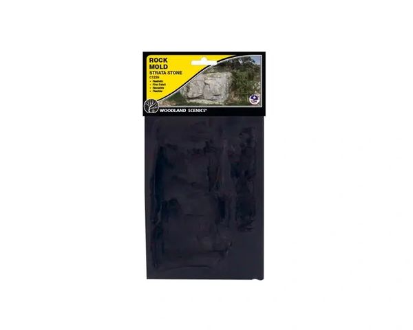 WDS 1239 Strata Stone Rock Mold 5" x 7"