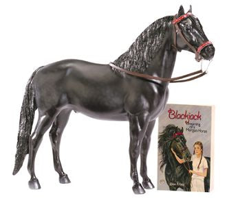 Breyer 1288 Blackjack Model and Book Set