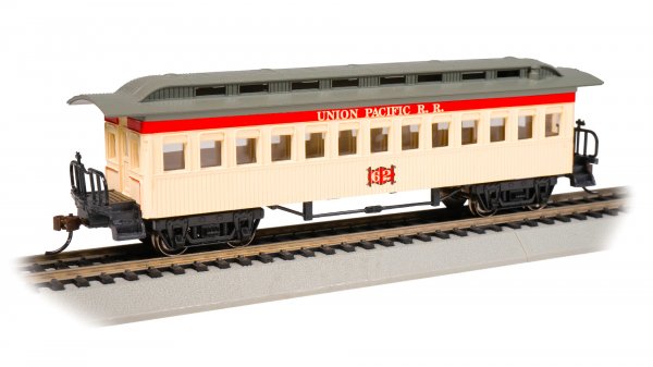 Bachmann HO 13410 Union Pacific (1860-1880 Era) Passenger Coach Car