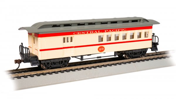 Bachmann HO 13509 Central Pacific (1860-1880 Era) Combine Passenger Car