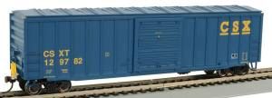 Bachmann 14904 CSX 50' Boxcar with Flashing LED End of Train Device