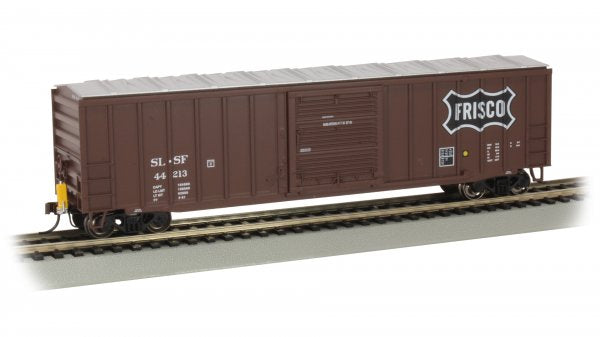 Bachmann HO 14908 Frisco 50' Outside Braced Box Car with Flashing End of Train Device (ETD)