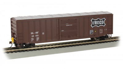 Bachmann HO 14908 Frisco 50' Outside Braced Box Car with Flashing End of Train Device (ETD)