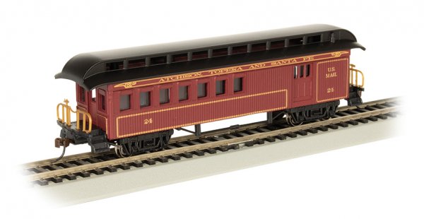 Bachmann HO 15204 Santa Fe Old Time Combine Car