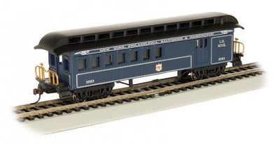 Bachmann HO 15205 B&O Royal Blue Old Time Combine Car