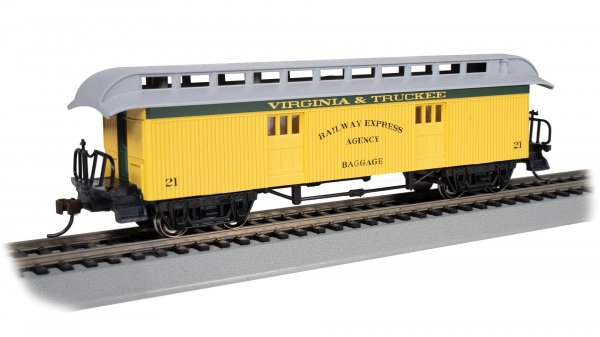 Bachmann HO 15307 Virginia & Truckee Old Time Baggage Car