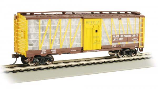 Bachmann 15903 Palace Live Poultry Car Co. Car