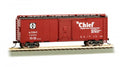 Bachmann 16507 Santa Fe Chief 40' Map Box Car