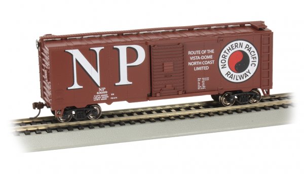 Bachmann HO 17015 Northern Pacific 40' Box Car