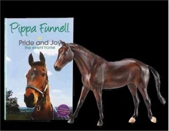BRY 1713 Pippa Funnell's Primmore's Pride and Joy with Book