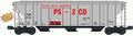 Lionel 17177 PS-2 Demonstrator PS-2CD 4427 Hopper Car #2500