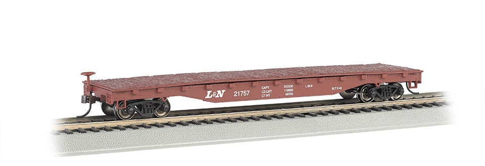 Bachmann HO 17315 Louisville & Nashville 52' Flat Car