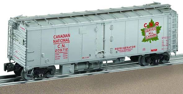 Lionel 17337 Canadian National Steel-sided Refrigerator Car #209712