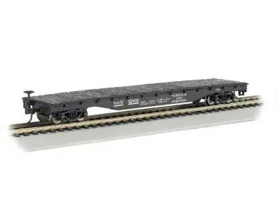 Bachmann HO 17342 Norfolk & Western 52' Flat Car