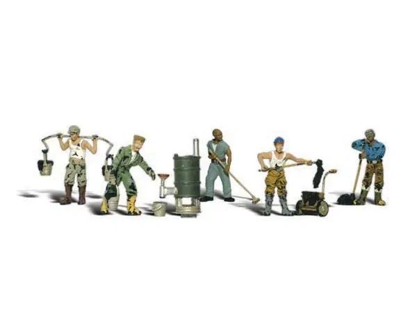 WDS 1828 Roofers (HO Scale)