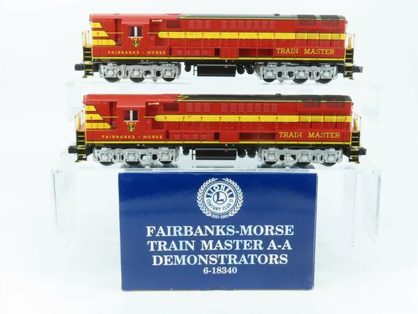 Lionel 18340 Fairbanks Morse Trainmaster AA Demonstrators