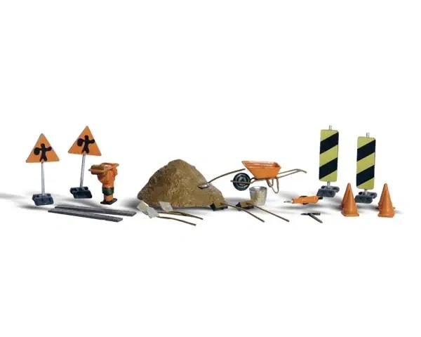 WDS 1851 Road Crew Details (HO SCALE)