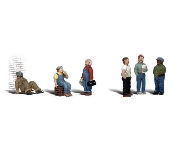 WDS 1867 Factory Workers (HO SCALE)