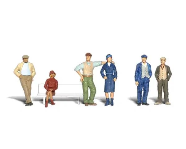 WDS 1872 Bystanders (HO SCALE)