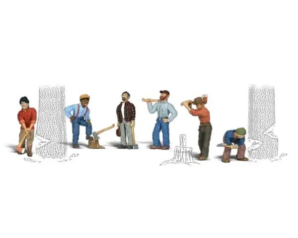 WDS 1876 Lumberjacks (HO SCALE)