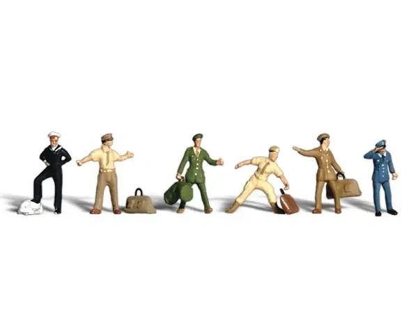 WDS 1892 Uniformed Travelers (HO SCALE)