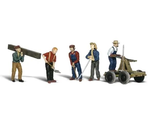 WDS 1898 Rail Workers (HO SCALE)