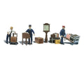 WDS 1909 Depot Workers & Accessories (HO Scale)