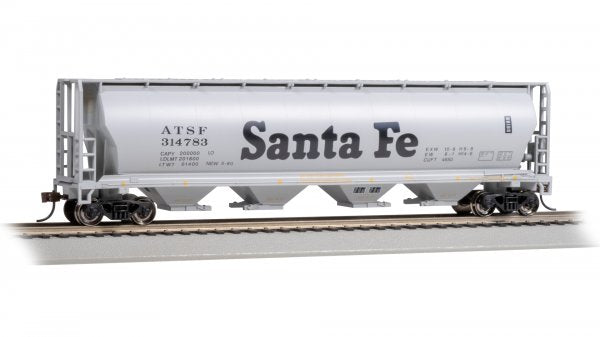 Bachmann HO 19102 Santa Fe Cylindrical Grain Hopper