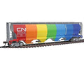 Bachmann 19133 Canadian National Demonstrator Cylincrical Grain Hopper