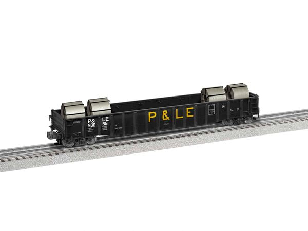 Lionel 1926352 Pittsburgh & Lake Erie 52' Coil Gondola #50086