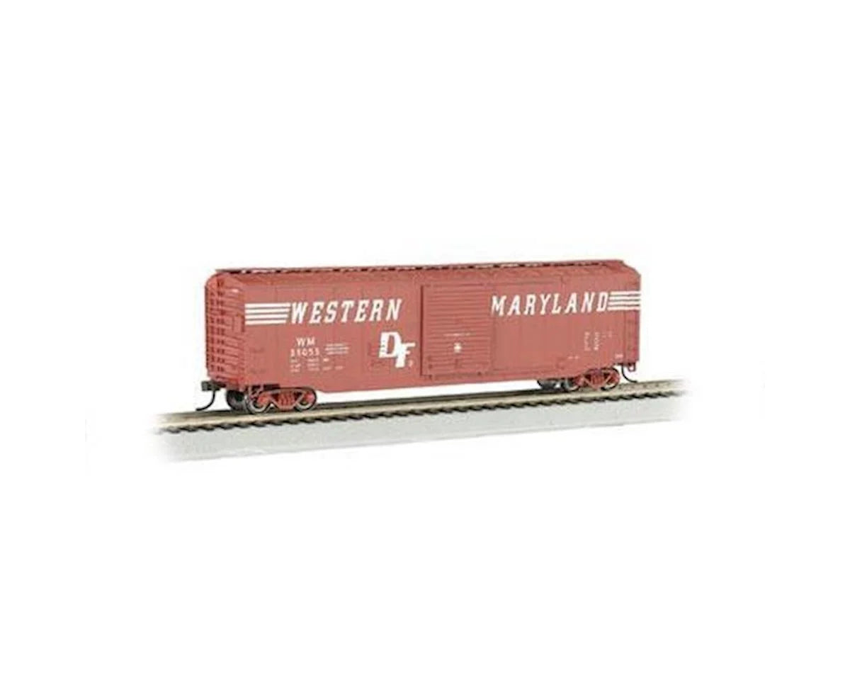 Bachmann HO 19409 Western Maryland 50' Sliding Door Box Car