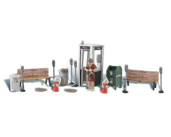 WDS 1941 Street Accessories (HO Scale)