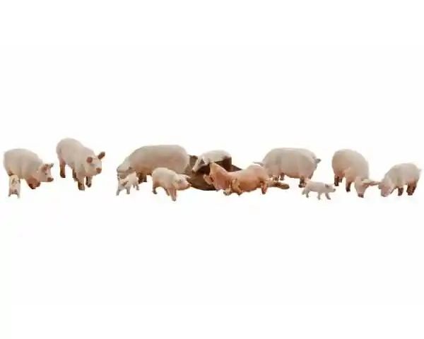 WDS 1957 Yorkshire Pigs (HO Scale)