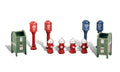 WDS 1960 Street Items (HO Scale)
