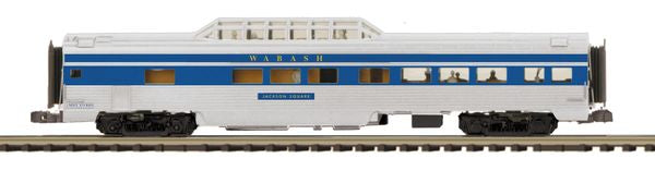 MTH 20-61020 Wabash 70' Streamlined Vista Dome Smooth Sided