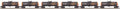 MTH 20-90229 Harley Davidson 6 Car Tank Car Set