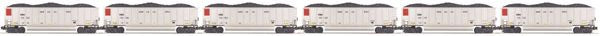 MTH 20-90422 Canadian National 6 Car Coalporter Hopper Car Set