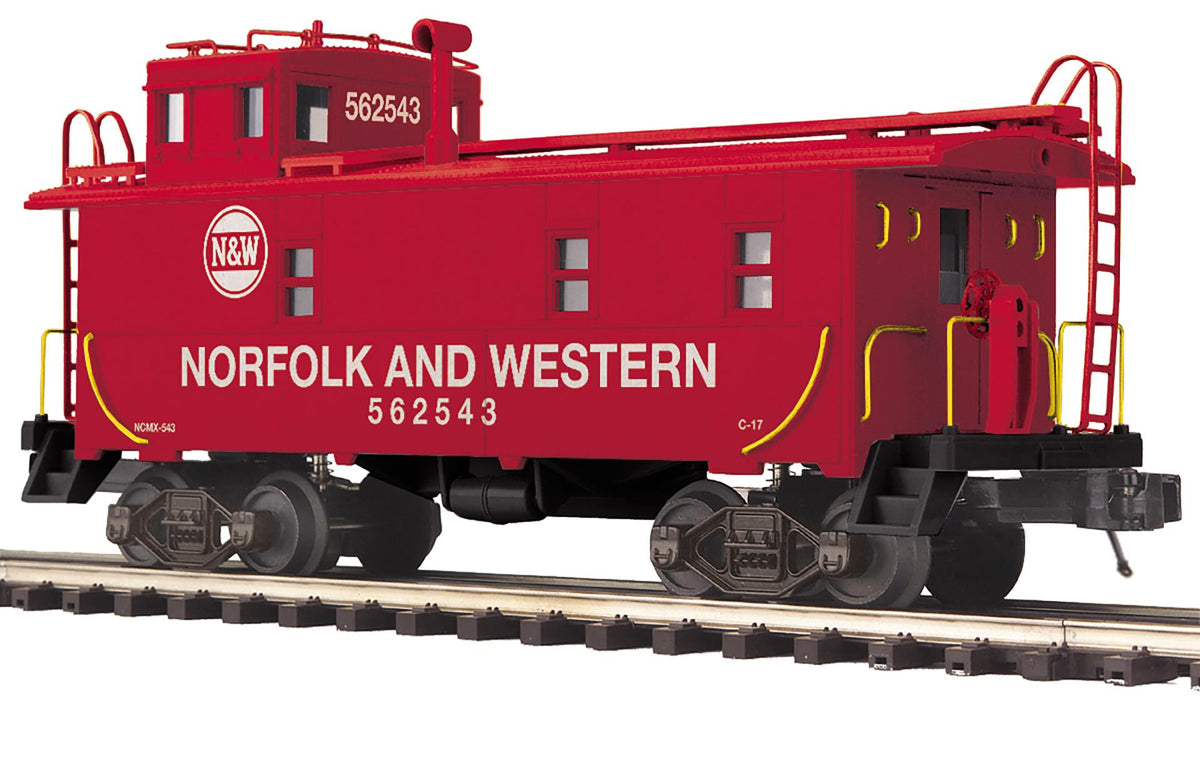 MTH 20-91869 Norfolk & Western Steel Caboose