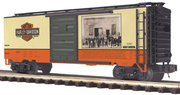 MTH 20-93349 Harley Davidson 40' Box Car