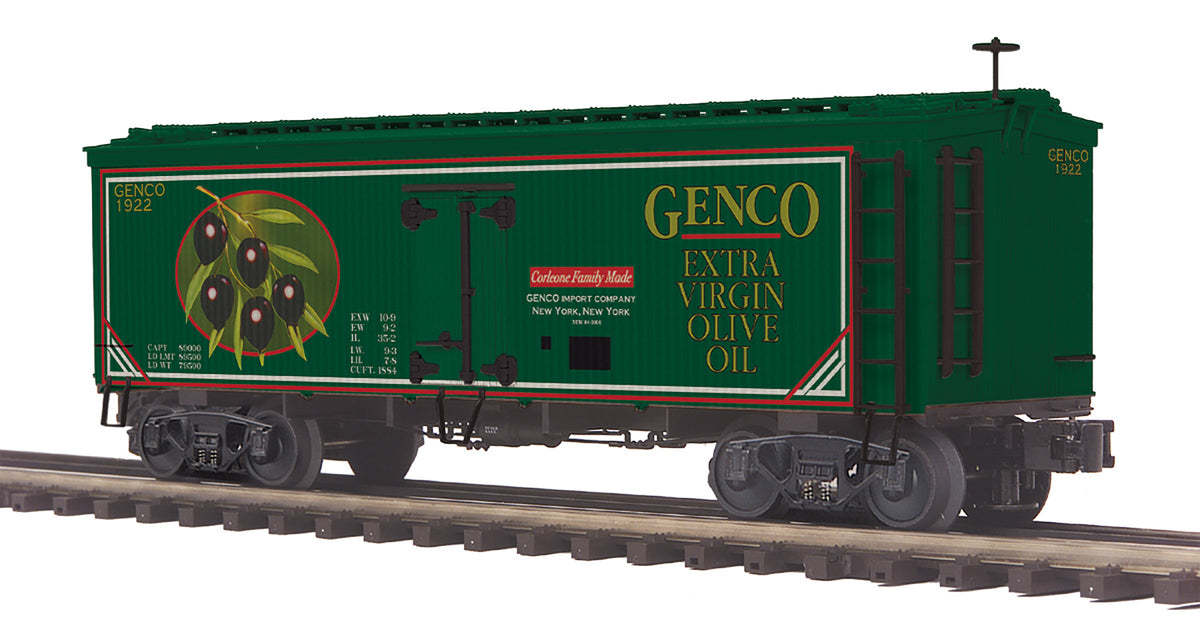 MTH 20-94798 Genco Olive Oil 36' Woodsided Reefer