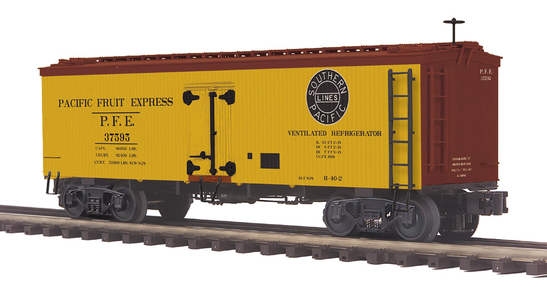 MTH 20-94832 Pacific Fruit Express 36' Woodsided Reefer Car