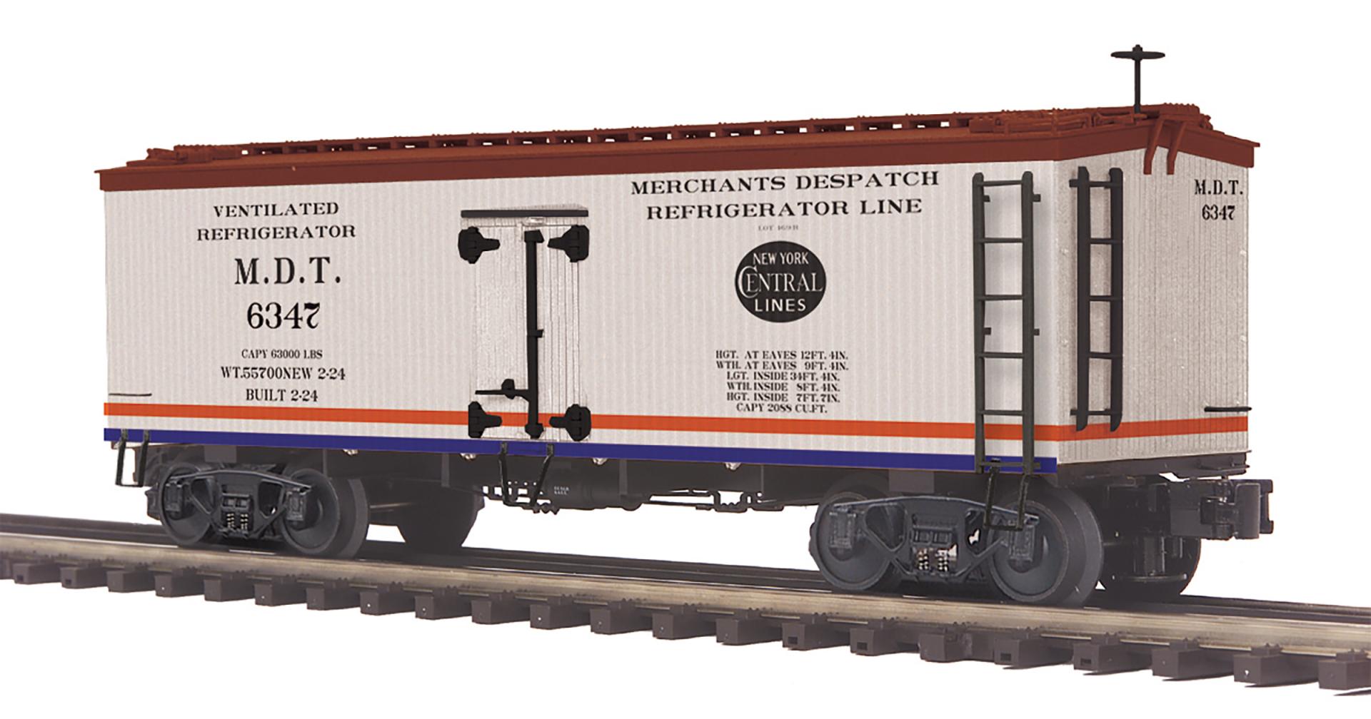 MTH 20-94833 Merchants Dispatch 36' Woodsided Reefer Car