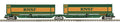MTH 20-95046 2 Car Spine Set with 48' Trailers
