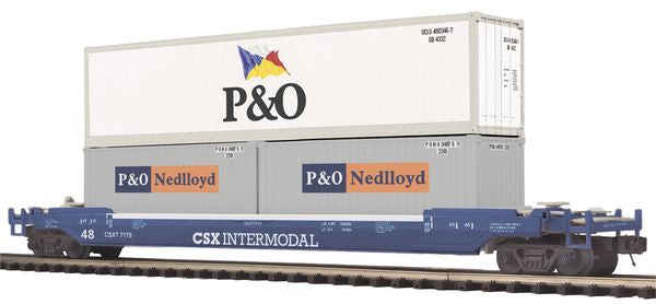 MTH 20-95061-2 CSX Husky Stack Car