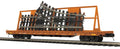 MTH20-95141 CSX 60' Flat Car with Scaletrax O'31 Switch